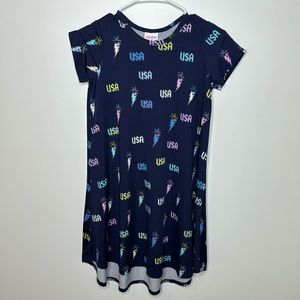 LuLaRoe Girls Dress, Size 12 - USA